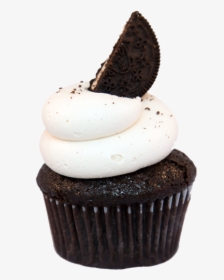 #cupcake #oreos #oreo #cookies #chocolate #frosting - Buttercream, HD Png Download, Transparent PNG