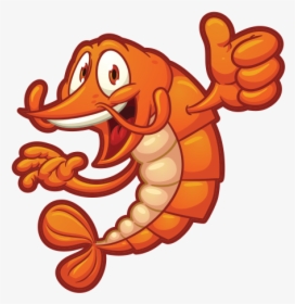 Seafood Graphic Royalty Free Dancing Shrimp Huge Freebie - Shrimp Cartoon, HD Png Download, Transparent PNG