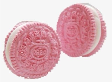 #pink #cookies #oreos #yummy #food #sweets #fun #freetoedit - Pink Oreos, HD Png Download, Transparent PNG
