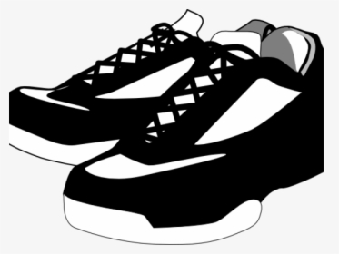 Running Shoes Clipart School Shoe - Shoes Clip Art, HD Png Download, Transparent PNG