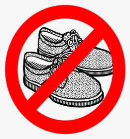No Shoes - No Shoes Clip Art, HD Png Download, Transparent PNG