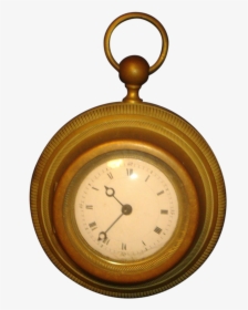 Antique 19th Century French Empire Small Scale Cartel - Pocket Watch, HD Png Download, Transparent PNG