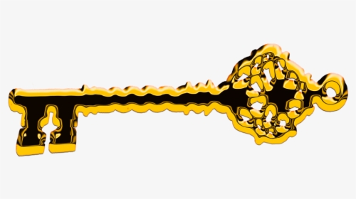 Key Gold Golden Free Photo - Chave De Ouro Png, Transparent Png, Transparent PNG