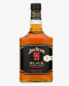 Jim Beam Png - Jim Beam Black Extra Aged Bourbon, Transparent Png, Transparent PNG