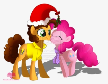 Drawn Santa Hat Pony - Christmas Pinkie Pie Mlp, HD Png Download, Transparent PNG