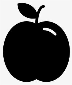 Apple Health Sport Body Muscle - Black Apple Clip Art, HD Png Download, Transparent PNG