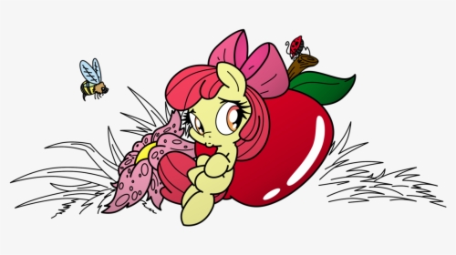 Adorabloom, Apple, Apple Bloom, Artist - Cartoon, HD Png Download, Transparent PNG