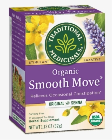 Traditional Medicinals Tea Smooth Move Peppermint, HD Png Download, Transparent PNG