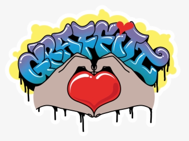 Graffiti Heart - Graffiti Heart Logo, HD Png Download, Transparent PNG