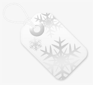 Copos De Nieve En La Etiqueta - Pendant, HD Png Download, Transparent PNG