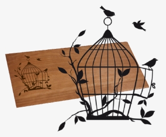 Hanging Bird Cage Vector, HD Png Download, Transparent PNG