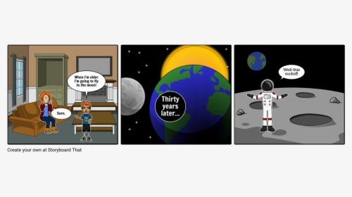 Cartoon Space Storyboards, HD Png Download, Transparent PNG