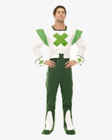 Green Cross Code Man Costume, HD Png Download, Transparent PNG