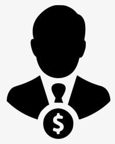 Man Money Income - User Man Icon Png, Transparent Png, Transparent PNG