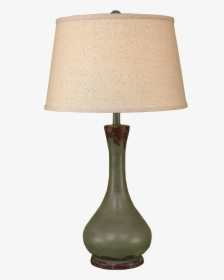 Aged Atlantic Grey Smooth Genie Bottle Table Lamp , - Lampshade, HD Png Download, Transparent PNG