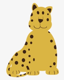 Colorful Animal Leopard Geometry 1969px - Animales Tiernos En Caricatura, HD Png Download, Transparent PNG