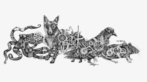 Steampunkfour - Artificial Intelligence Animals, HD Png Download, Transparent PNG