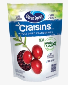 Ocean Spray Craisins Whole Dried Cranberries, HD Png Download, Transparent PNG