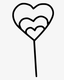 Lollipop Candy Day Heart Sweet, HD Png Download, Transparent PNG