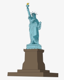 Free To Use Public Domain Monuments Clip Art - Statue Of Liberty, HD Png Download, Transparent PNG