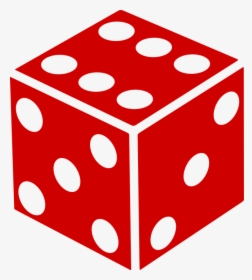 Dice Vector - 6 Sided Dice Png, Transparent Png, Transparent PNG