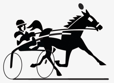 Horse Racing Racing Clip Art Free Image - Harness Racing Png, Transparent Png, Transparent PNG
