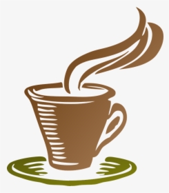 Cup, Coffee, Icon, Steam, Espresso, Drink, Café - Tea Coffee Clip Art, HD Png Download, Transparent PNG