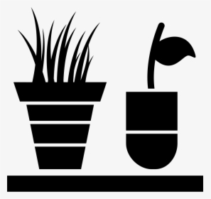 Plants Pots - Pots Icon, HD Png Download, Transparent PNG