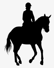 Equestrian Statue Silhouette Horse - Bull Rider Silhouette Png, Transparent Png, Transparent PNG