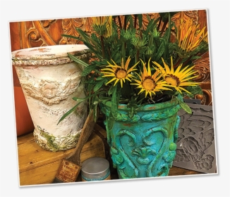 Image Of Italian Terracotta Pots - Gazania, HD Png Download, Transparent PNG