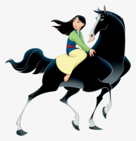 Mulan And Her Horse, HD Png Download, Transparent PNG