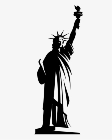 Statue Of Liberty Torch Silhouette, HD Png Download, Transparent PNG