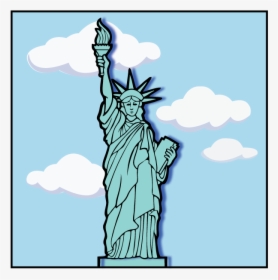 Transparent Statue Of Liberty Clipart - 3d Statue Of Liberty, HD Png Download, Transparent PNG