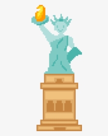 Statue Of Liberty - Cartoon, HD Png Download, Transparent PNG
