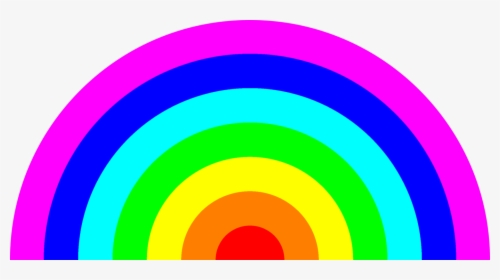 Transparent Orange Circle Png - Seven Colours Of The Rainbow, Png Download, Transparent PNG
