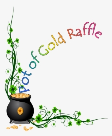 Improved Pictures Of Pots Gold Free Rainbow And Pot - 50 50 Raffle Pot Of Gold, HD Png Download, Transparent PNG