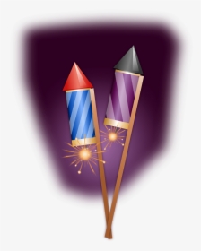See Here Fireworks Png Transparent Background Images - Firecracker Firework Rocket Png, Png Download, Transparent PNG