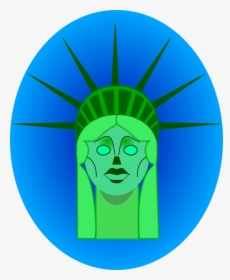 Blue,symbol,electric Blue - Statue Of Liberty National Monument, HD Png Download, Transparent PNG