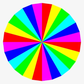 Rainbow Colours In Circle, HD Png Download, Transparent PNG
