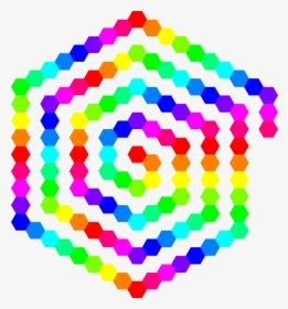 Spiral Hexagon, HD Png Download, Transparent PNG