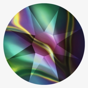 Swarovski Crystal Rainbow Dark Color 2088 Swarovski - Rainbow Swarovski Crystal, HD Png Download, Transparent PNG