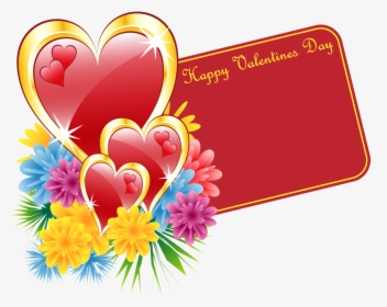 Clip Art Valentine Card With Gallery - Valentines Day Cards Png, Transparent Png, Transparent PNG