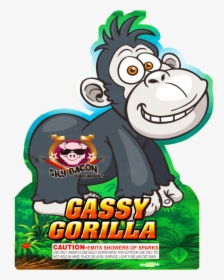 Gassy Gorilla Fireworks, HD Png Download, Transparent PNG