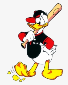 Fireworks Images Clip Art Free Download - Drawings Of Donald Duck Playing Baseball, HD Png Download, Transparent PNG
