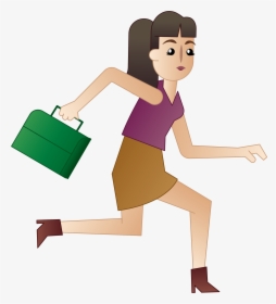 Transparent Girl Jumping Png - Cartoon, Png Download, Transparent PNG