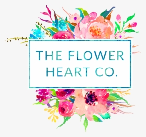 The Flower Heart Co - Wedding Watercolor Flower Png, Transparent Png, Transparent PNG