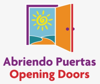 Transparent Opening Door Png - Abriendo Puertas Logo, Png Download, Transparent PNG