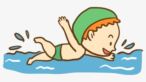 Child Vector Transprent Png - Kids Swimming Png, Transparent Png, Transparent PNG