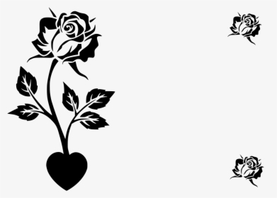 Clip Art Rose Flowers, HD Png Download, Transparent PNG