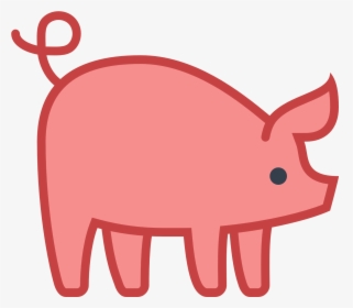 Pig Icon Download Icons - Blue Pig Clip Art, HD Png Download, Transparent PNG